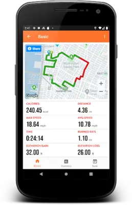 Cycling Diary - Bike Tracker android App screenshot 4