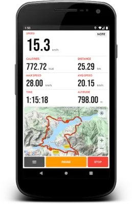 Cycling Diary - Bike Tracker android App screenshot 6